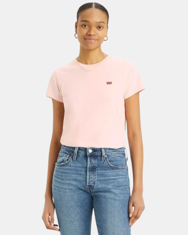 Camisetas Manga corta Mujer LEVIS Rosa 39185 0323 PERFECT TEE