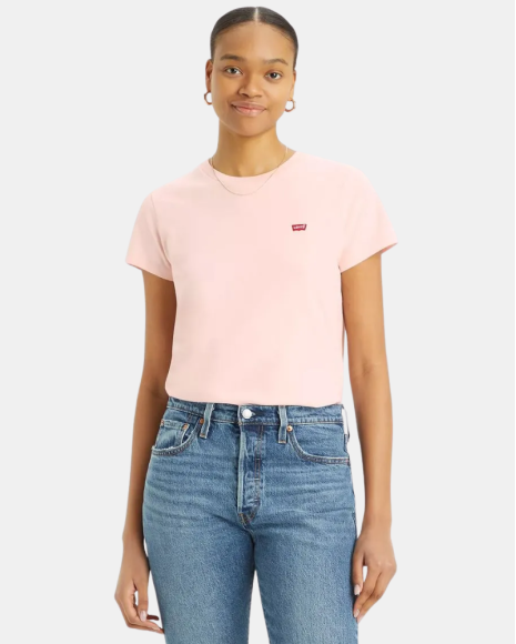 Camisetas Manga corta Mujer LEVIS Rosa 39185 0323 PERFECT TEE