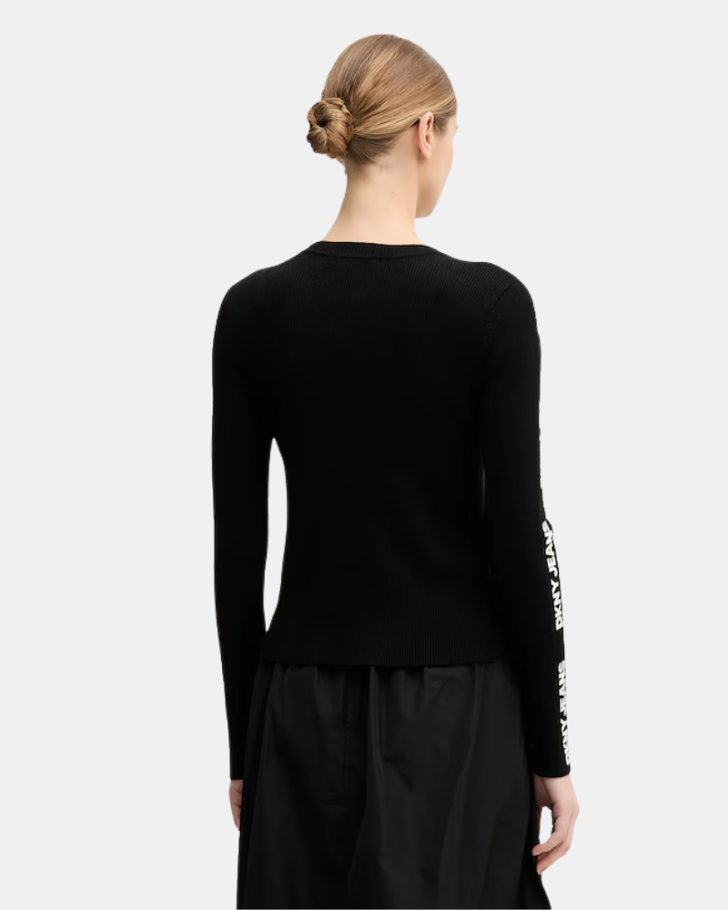 Camisola de manga comprida Mulher DKNY Preta DJ6R0104