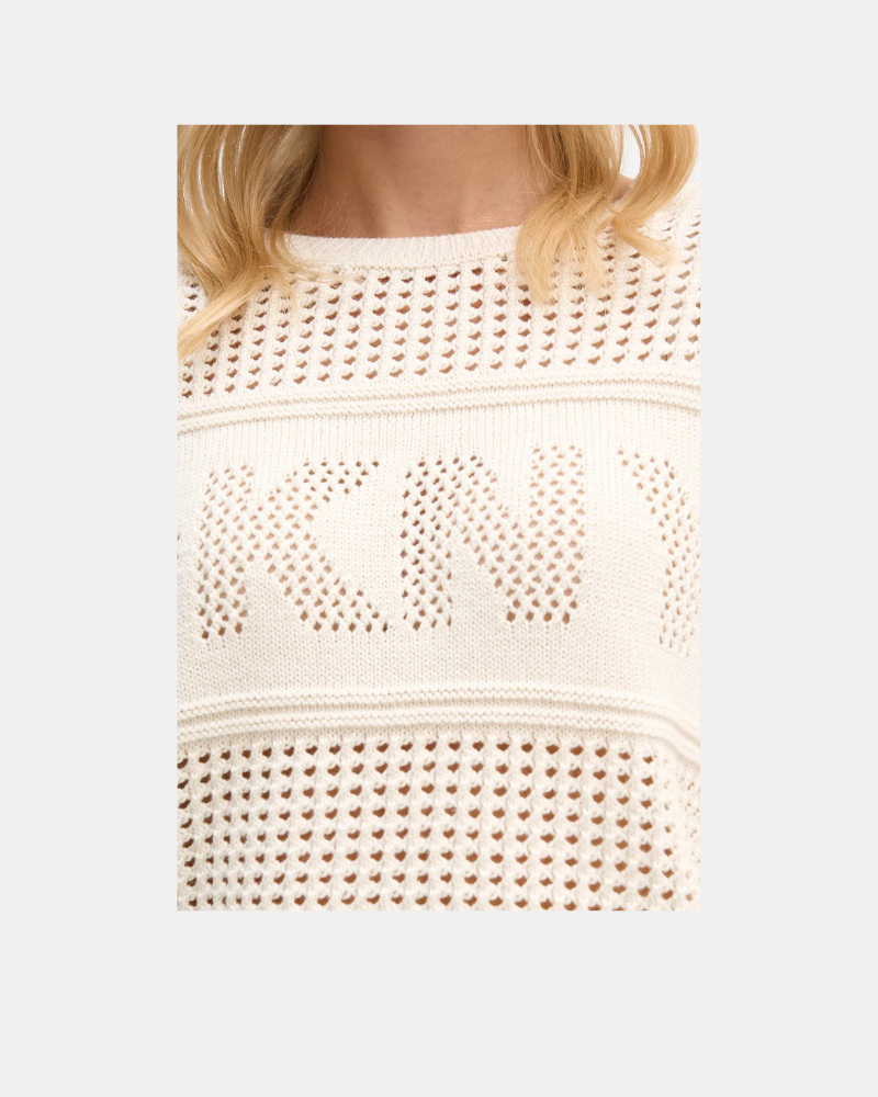 Camisola de manga comprida para mulher DKNY Bege DJ6R0962