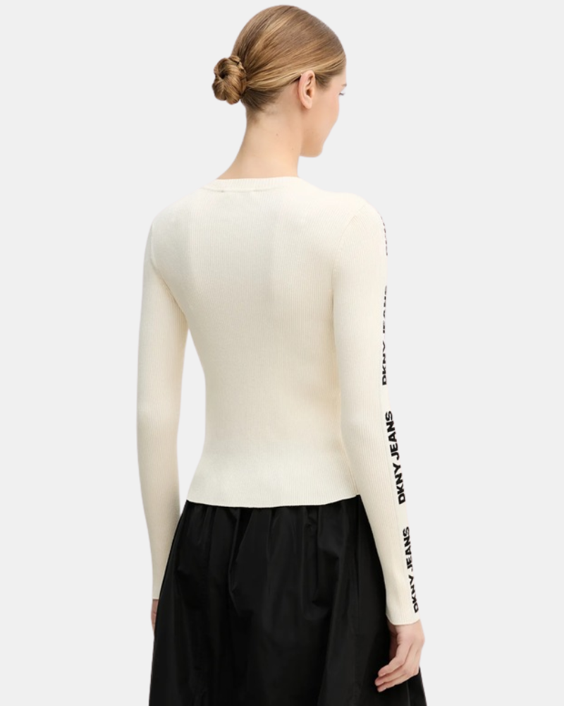 Camisola de manga comprida Mulher DKNY Bege DJ6R0104