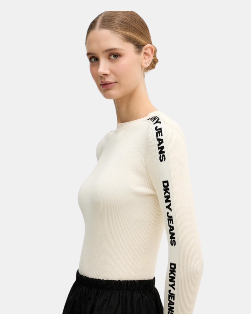 Camisola de manga comprida Mulher DKNY Bege DJ6R0104