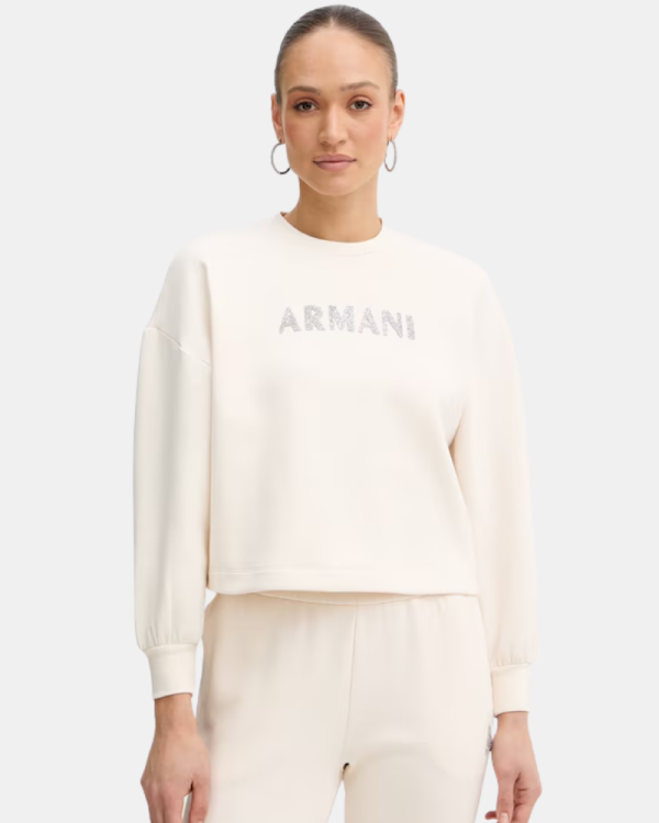 Camisola de manga comprida para mulher ARMANI EXCHANGE Bege XW002049 AF21298