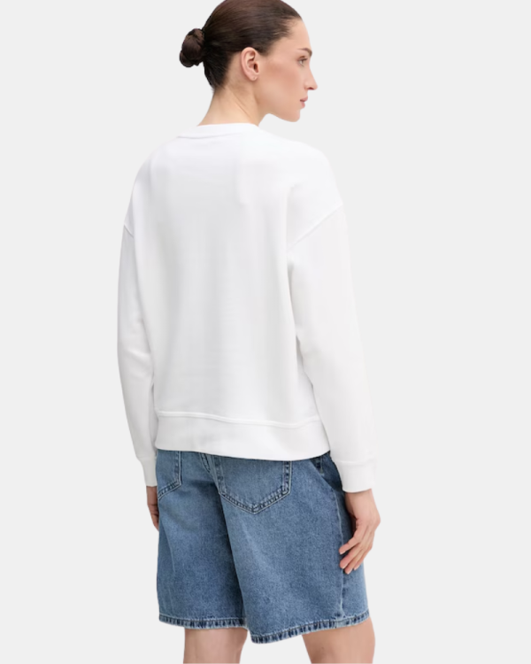 Sweatshirts manga comprida mulher DKNY branco DJ6T1759