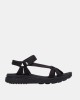 Sandalias Abiertas Mujer XTI Negro 145463