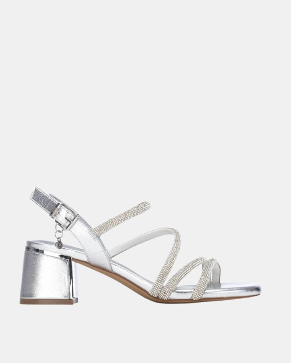 Sandalias Abiertas Mujer XTI Plata 145260