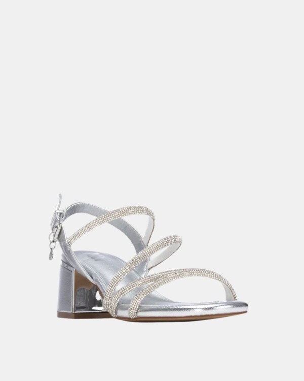 Sandalias Abiertas Mujer XTI Plata 145260