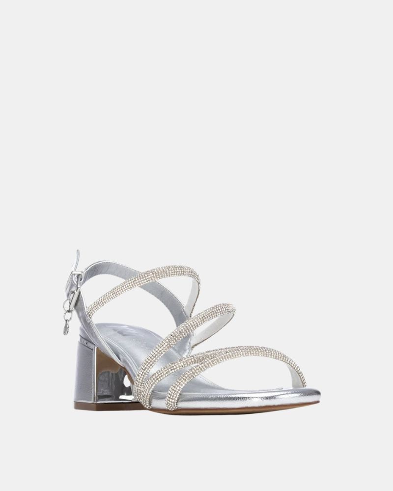 Sandalias Abiertas Mujer XTI Plata 145260