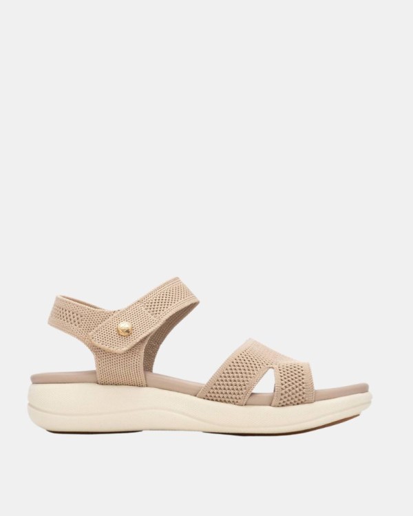 Sandalias Abiertas Mujer XTI Beige 145156