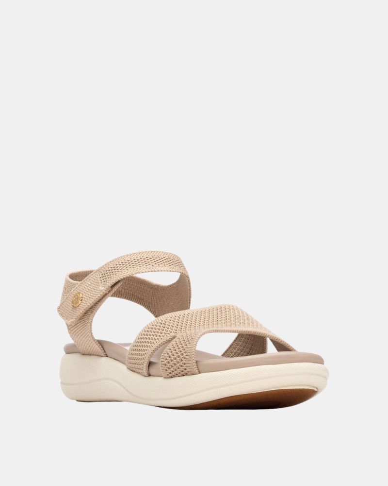 Sandalias Abiertas Mujer XTI Beige 145156