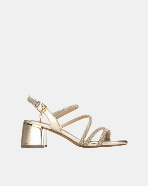 Sandalias Abiertas Mujer XTI Oro 145260
