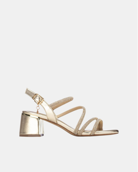 Sandalias Abiertas Mujer XTI Oro 145260