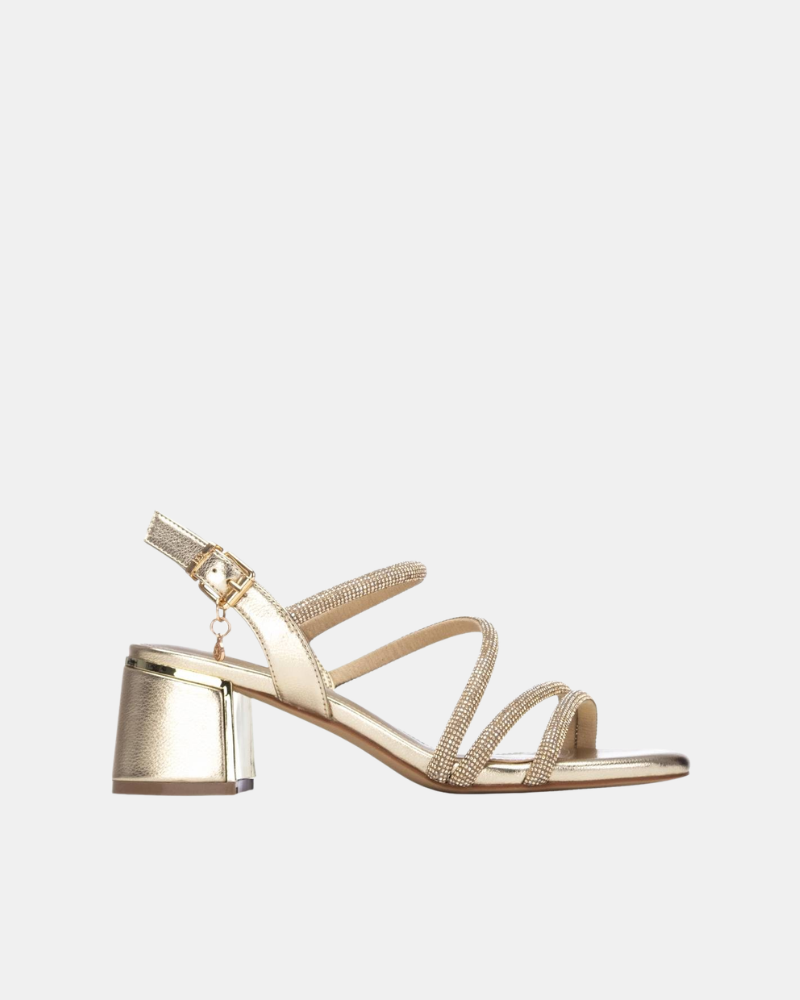 Sandalias Abiertas Mujer XTI Oro 145260