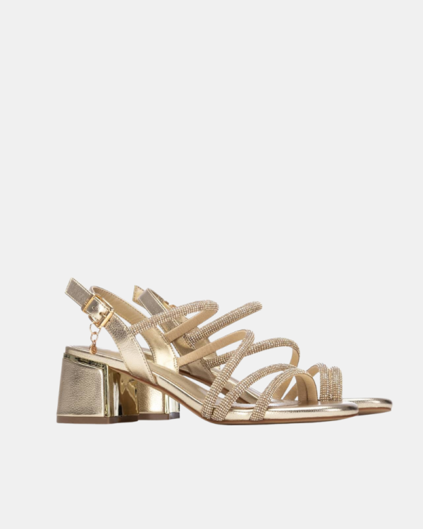 Sandalias Abiertas Mujer XTI Oro 145260