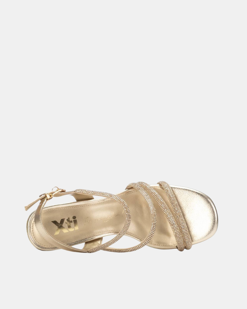 Sandalias Abiertas Mujer XTI Oro 145260