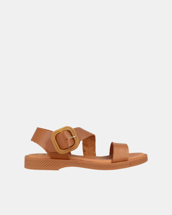 Sandálias Abertas Mulher MARILA Castanho IAMSTER