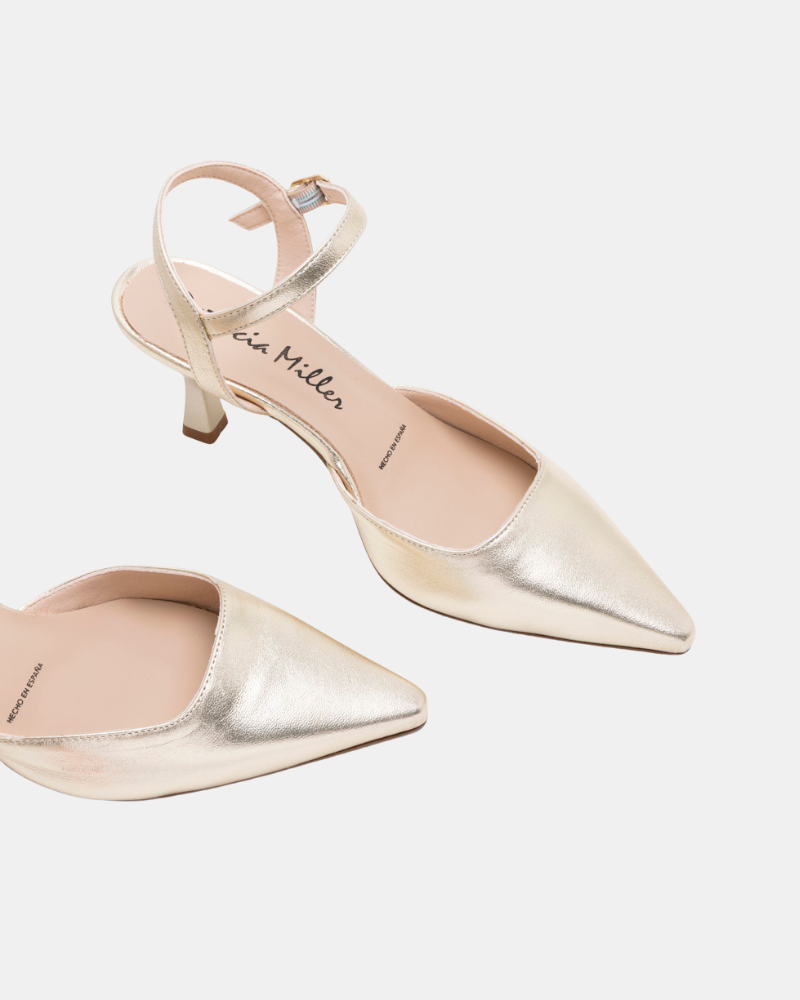 Zapatos Fiesta Mujer Patricia Miller Oro 7081