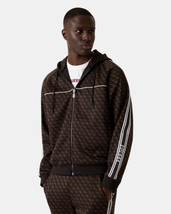 Sudaderas Manga larga Hombre GUESS Gris Z5BQ13K2042