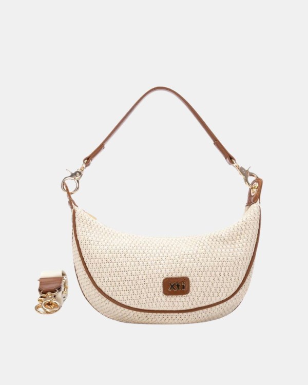 Bolsos Bandoleras Mujer XTI Beige 184579