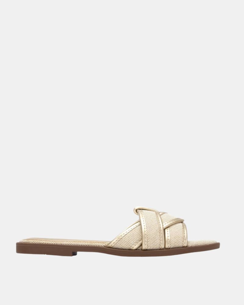 Sandalias Abiertas Mujer XTI Oro 145114