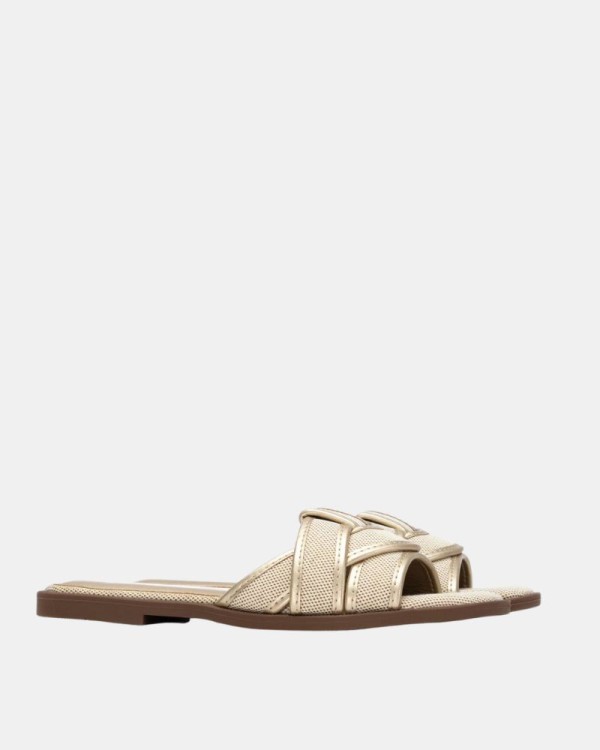 Sandalias Abiertas Mujer XTI Oro 145114