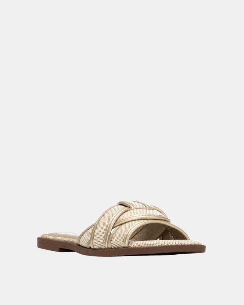 Sandalias Abiertas Mujer XTI Oro 145114