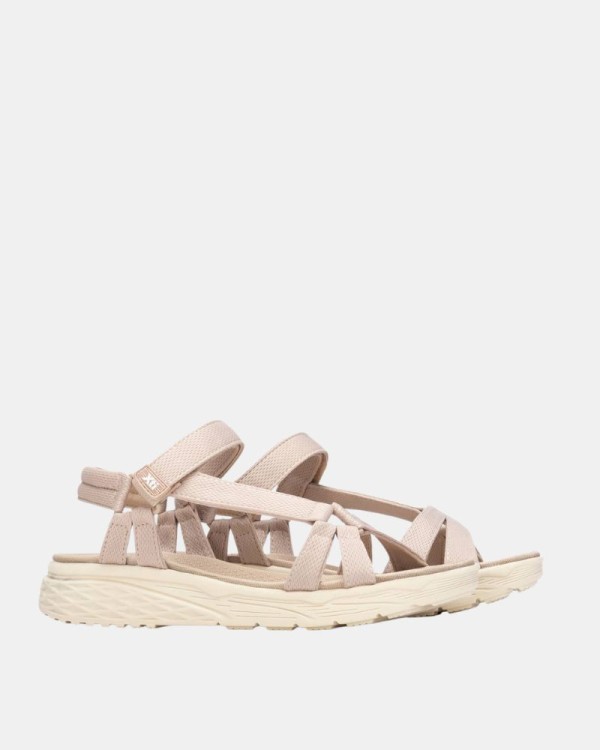 Sandalias Abiertas Mujer XTI Beige 145463