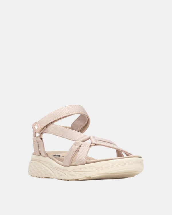 Sandalias Abiertas Mujer XTI Beige 145463