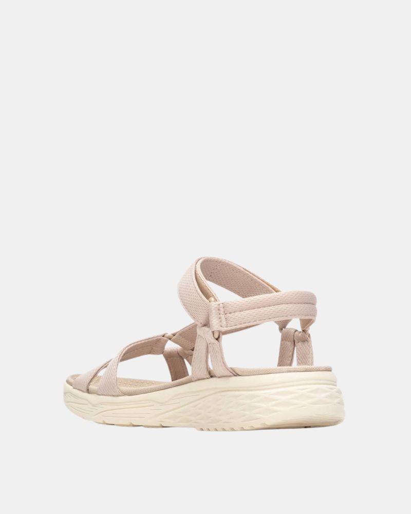 Sandalias Abiertas Mujer XTI Beige 145463