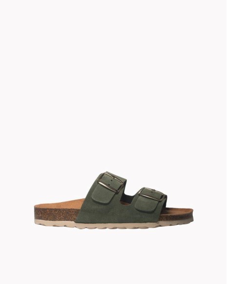 Sandalias Mujer RKS Verde 0747