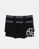 Ropa interior Boxer Hombre GUESS Negro U4RG04 K6YW0 95 3PACK TRUNK