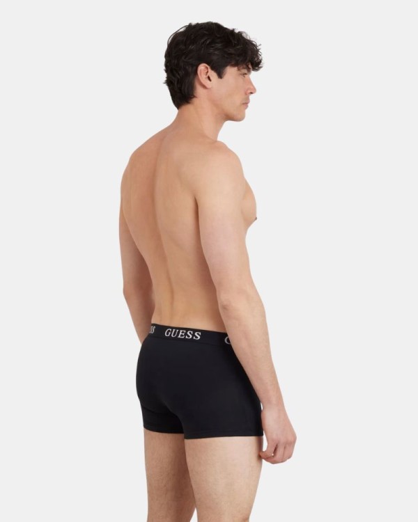 Ropa interior Boxer Hombre GUESS Negro U4RG04 K6YW0 95 3PACK TRUNK