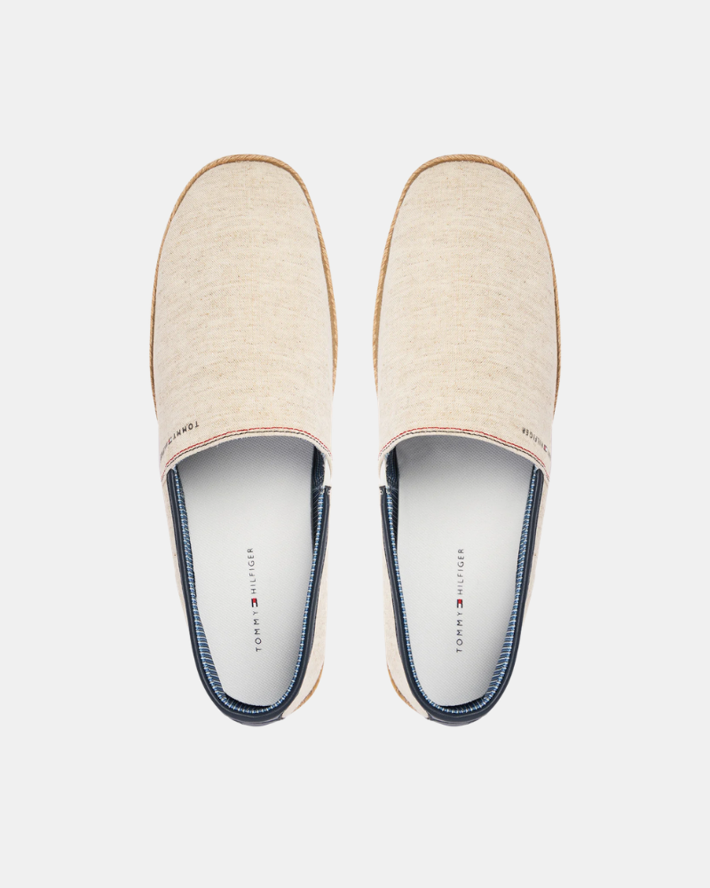 Zapatos Alpargatas Hombre TOMMY HILFIGER Beige FM0FM05793YBL