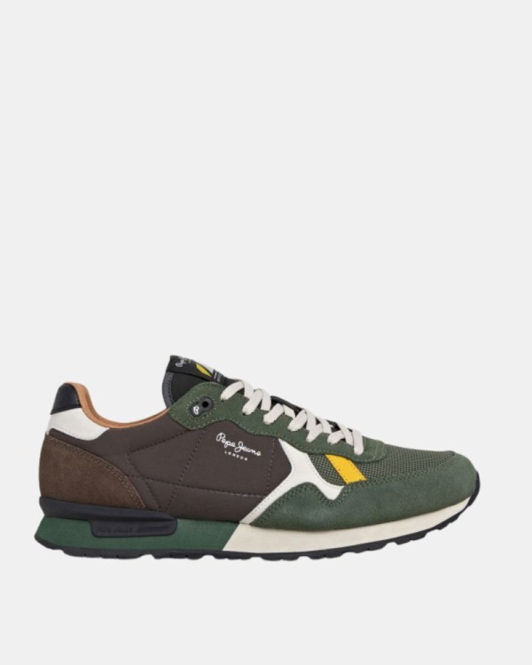 Zapatillas Bajas Hombre PEPE JEANS Verde PMS400021 BRIT ESSENCE M