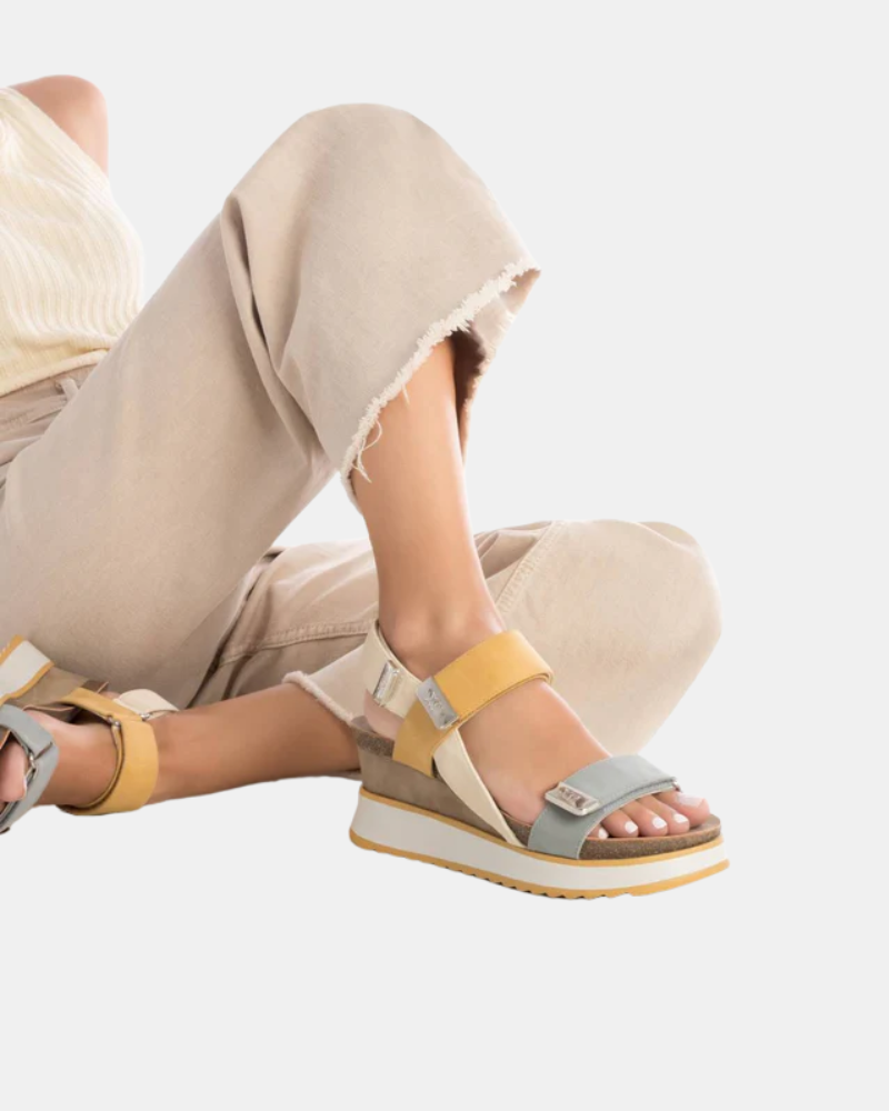 Sandalias Mujer XTI Amarrillo 142822