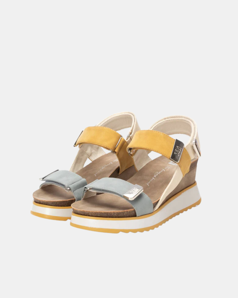 Sandalias Mujer XTI Amarrillo 142822