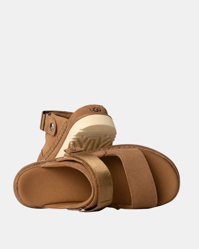 Sandálias Abertas Mulher UGG Castanhas 1167399 GOLDENSTAR GLIDE