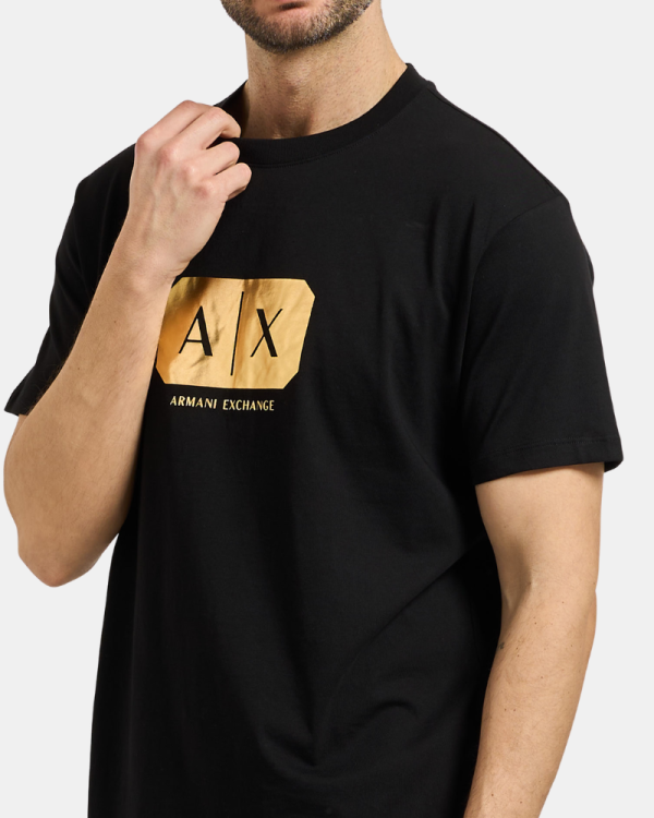 Camisetas de manga curta para homem ARMANI EXCHANGE Preto XM002826 AF12308