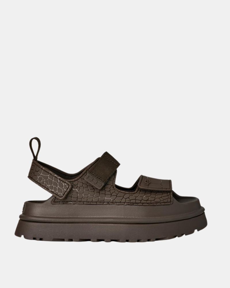 Sandálias Abertas Mulher UGG Castanho 1175311 GOLDENGLOW EM RELEVO