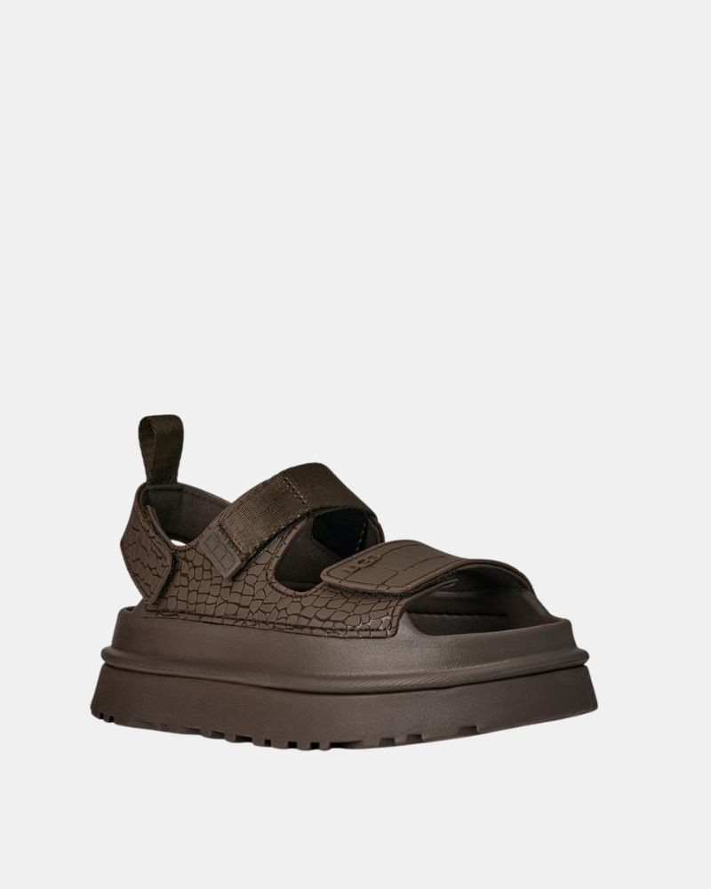 Sandálias Abertas Mulher UGG Castanho 1175311 GOLDENGLOW EM RELEVO