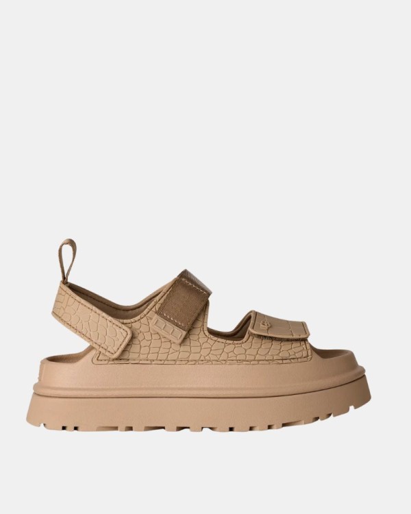 Sandálias Abertas Mulher UGG Areia 1175311 GOLDENGLOW EMBOSSED