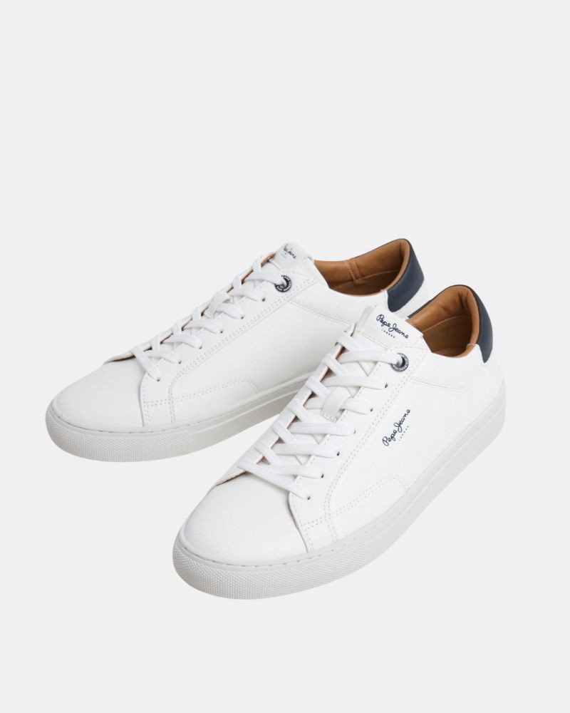 Zapatillas Bajas Hombre PEPE JEANS Blanco PMS00048 JOE BASIC
