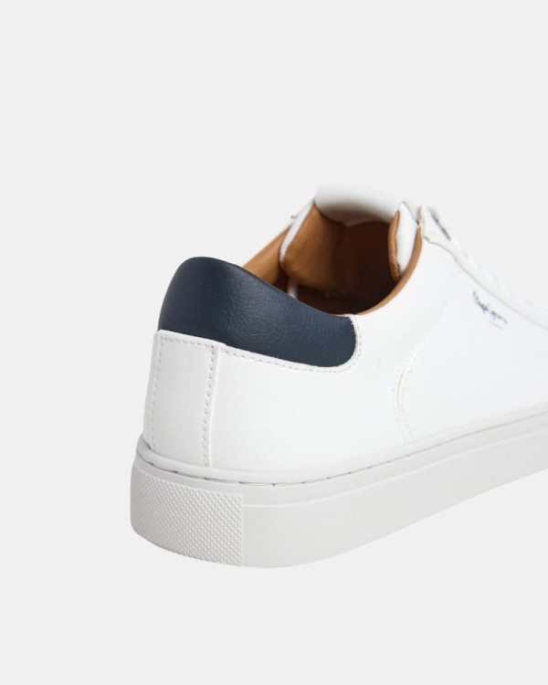 Zapatillas Bajas Hombre PEPE JEANS Blanco PMS00048 JOE BASIC