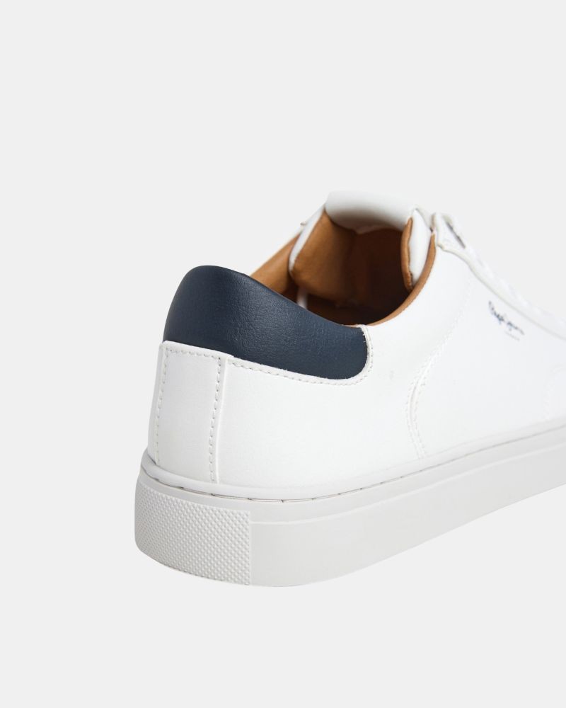 Zapatillas Bajas Hombre PEPE JEANS Blanco PMS00048 JOE BASIC