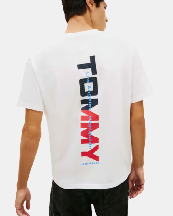 Camisetas de manga curta para homem TOMMY HILFIGER Nude DM0DM22534YBL