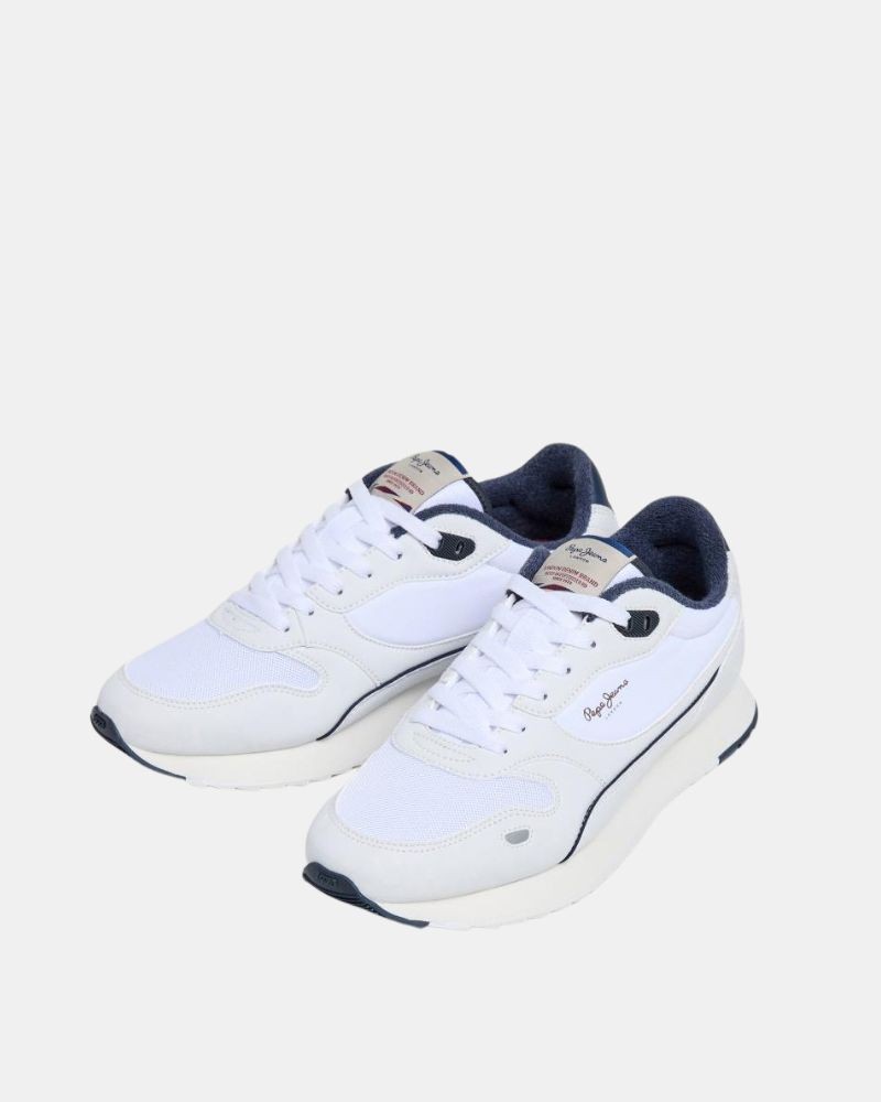 Zapatillas Bajas Hombre PEPE JEANS Blanco PMS400008 BEXLEY ONE M