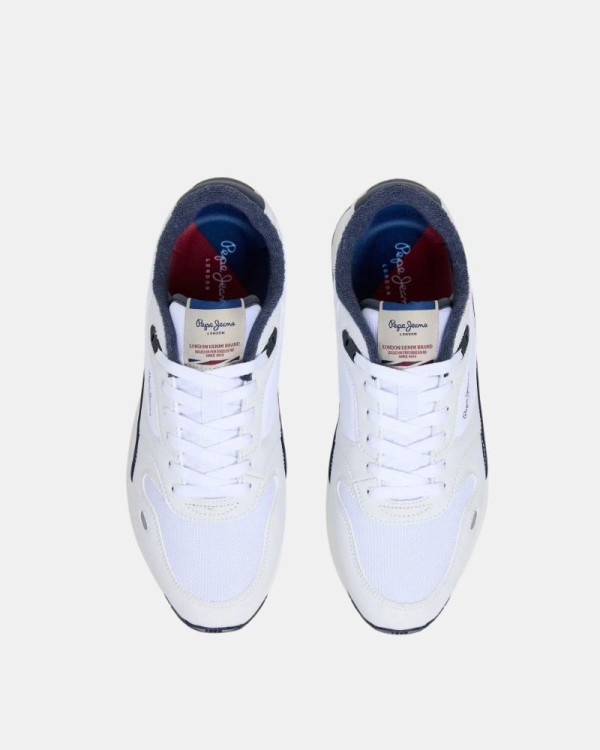 Zapatillas Bajas Hombre PEPE JEANS Blanco PMS400008 BEXLEY ONE M