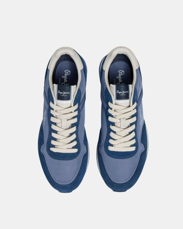 Zapatillas Bajas Hombre PEPE JEANS Azul PMS400037 HAILON BASIC M