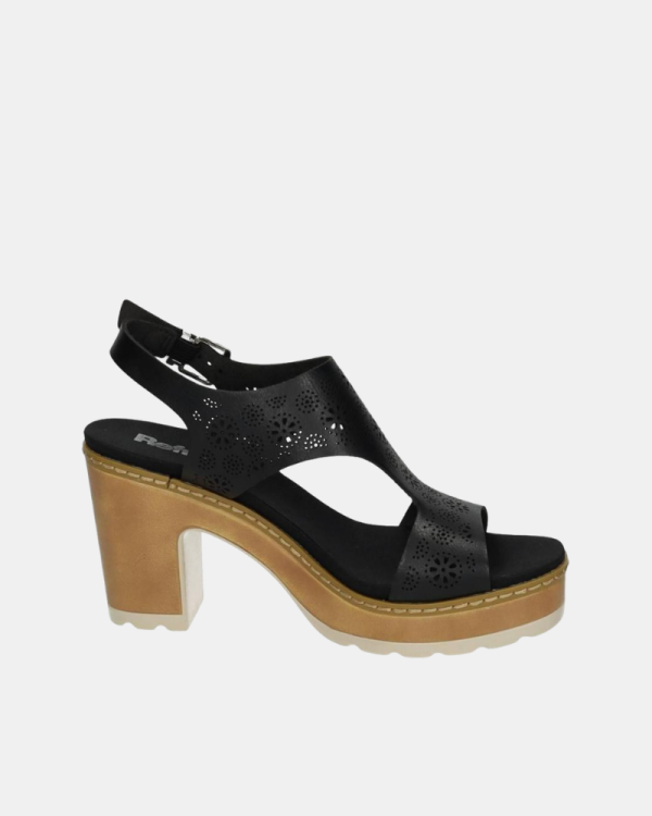 Sandalias Mujer REFRESH Negro 175166