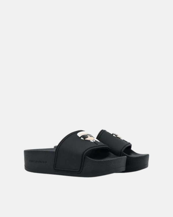 Sandálias Chinelos Mulher Karl Lagerfeld Preto KL80805C KONDO MAXI II